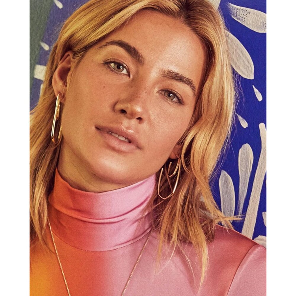 Danielle Statement Gold-Plated Hoop Earrings For … - image 2